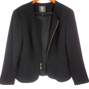 Russell Scott 12 Signature Black Zip Blazer Funeral